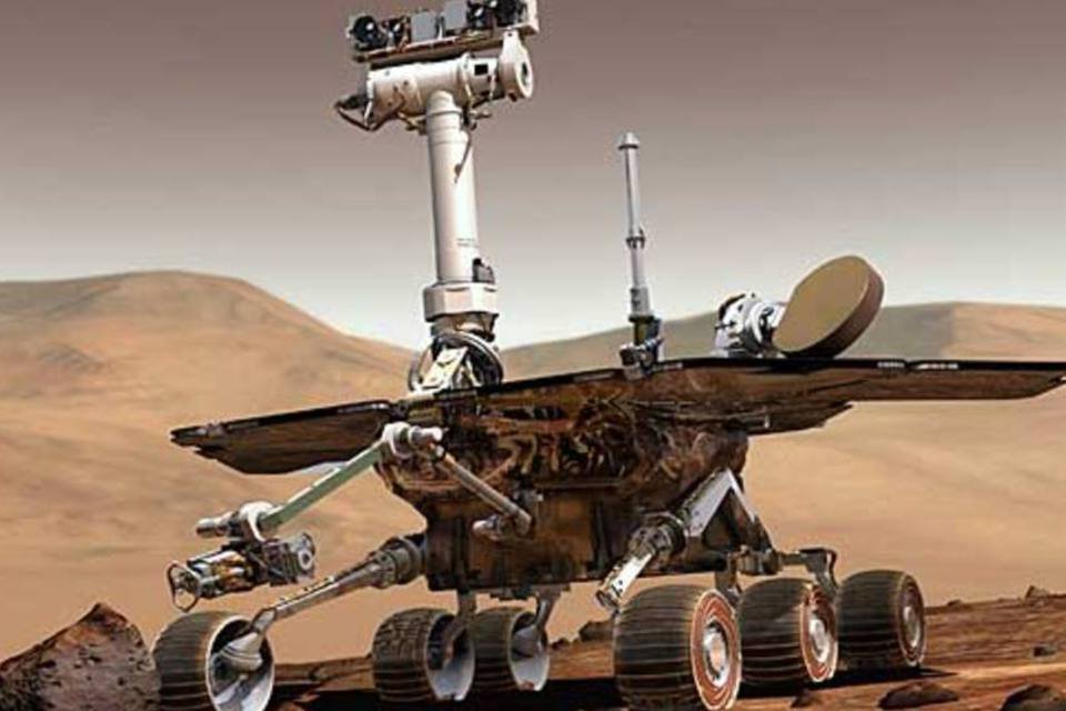 Jipe-robô Opportunity chega a seu destino final em Marte