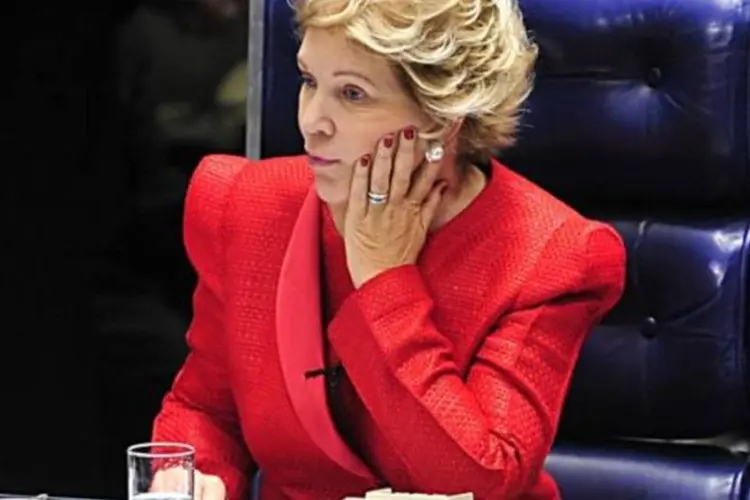 
	Marta Suplicy: a ex-petista criticou o governo Dilma Rousseff, de quem foi ministra da Cultura, e disse estar &quot;muito feliz&quot; na nova legenda e que estava adorando a capital
 (Renato Araujo/ABr)