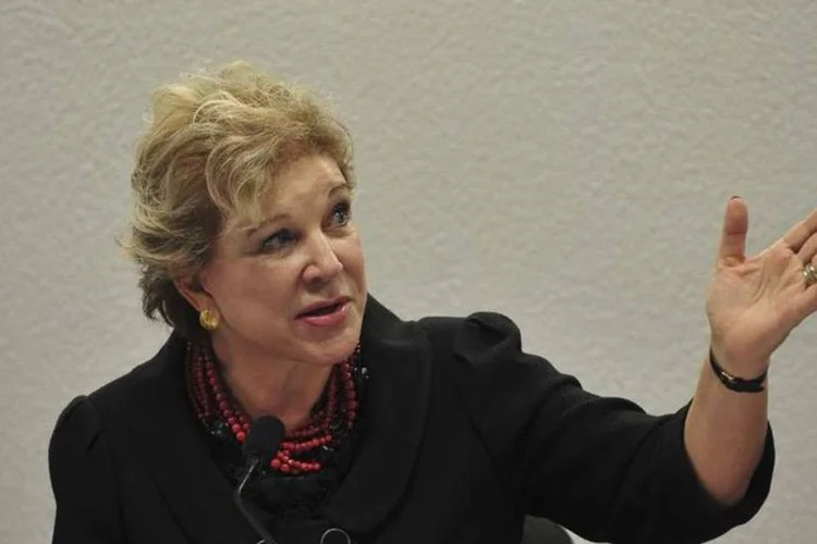 
	Marta Suplicy (PMDB-SP): &quot;o PT estagnou a economia brasileira&quot;
 (Antônio Cruz/Agência Brasil)