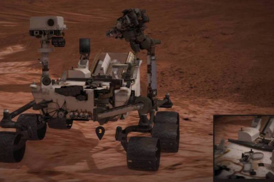 Explore a superfície de Marte com aplicações web da Nasa