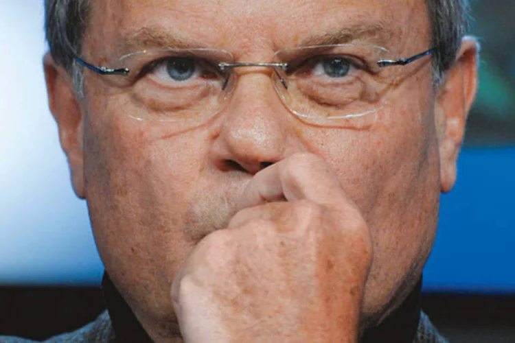 Martin Sorrell: o país deve usar a Copa e a Olimpíada para afirmar sua condição de potência emergente (Eric Piermont/AFP)