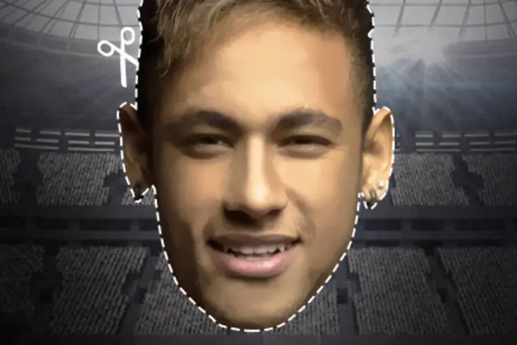 Máscara do movimento Somos Todos Neymar: campanha convoca brasileiros a vestir máscaras do jogador (Divulgação/Grupo ABC)