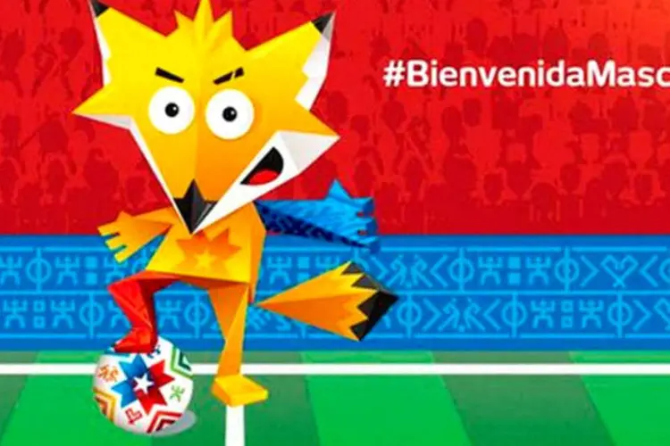 Zincha, mascote da Copa América 2015: escolha do público (Divulgação)