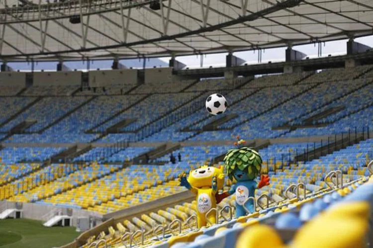 
	Mascotes do Rio-2016 no Maracan&atilde;: os investigadores insistem que muitos atletas se recusaram a participar do processo. Mas alertam que os diretores dos laborat&oacute;rios de testes na R&uacute;ssia eram os respons&aacute;veis por fornecer as subst&acirc;ncias
 (Ricardo Moraes/ Reuters)