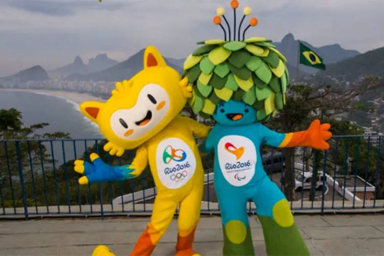 
	Mascotes da Rio 2016: a tocha percorrer&aacute; 250 cidades brasileiras ao longo de 100 dias
 (Divulgação/Rio 2016/ Alex Ferro)