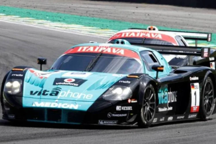 Maserati MC 12, conduzido pela dupla vencedora (Rafael Cusato/EXAME.com)