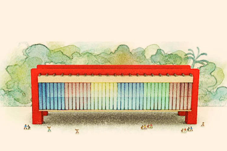 MASP: Responsável pelo projeto da sede do museu, arquiteta Lina Bo Bardi é homenageada com doodle pelo Google (Reprodução/Google.com)