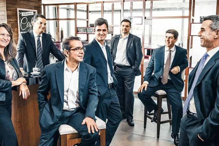 Diretores da Master Blenders: mudança geral no topo  (Germano Lüders/EXAME)