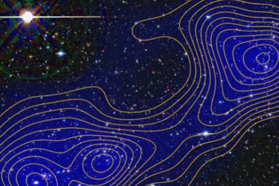 Astrônomos enxergam a matéria escura pela primeira vez