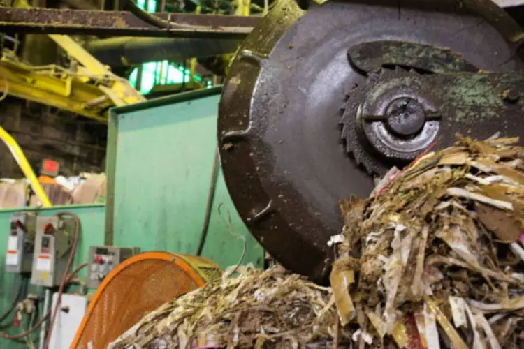 Reciclagem de papel: no evento, foi lançado o edital para selecionar redes de cooperativas de recicláveis de todo o país para acessar recursos do programa. (GettyImages)