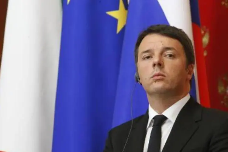 
	O premi&ecirc; da It&aacute;lia, Matteo Renzi: Renzi comprou brigas com a Uni&atilde;o Europeia em v&aacute;rias frentes
 (Sergei Karpukhin/AFP)