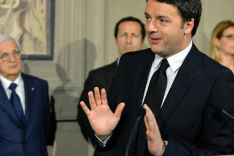 
	Matteo Renzi, o novo premi&ecirc; italiano:&nbsp;sua&nbsp;inten&ccedil;&atilde;o &eacute; eliminar o Senado durante seu governo
 (AFP)