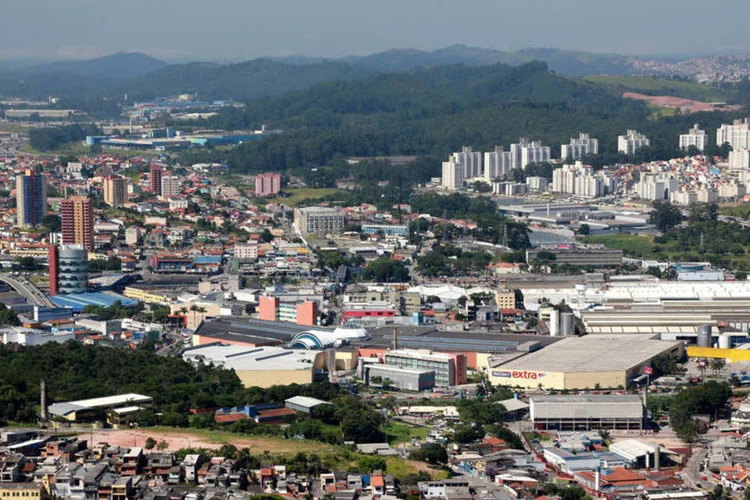 
	Vista a&eacute;rea da cidade de Mau&aacute;, os equipamentos ser&atilde;o operados em parceria com a Defesa Civil do munic&iacute;pio.
 (Divulgação/ Evandro Oliveira/ Secom Mauá)