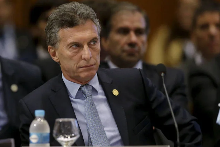 
	Mauricio Macri: a rapidez com que a Casa Rosada emitiu a declara&ccedil;&atilde;o foi criticada pela oposi&ccedil;&atilde;o peronista e por alguns aliados de Macri
 (Jorge Adorno / Reuters)