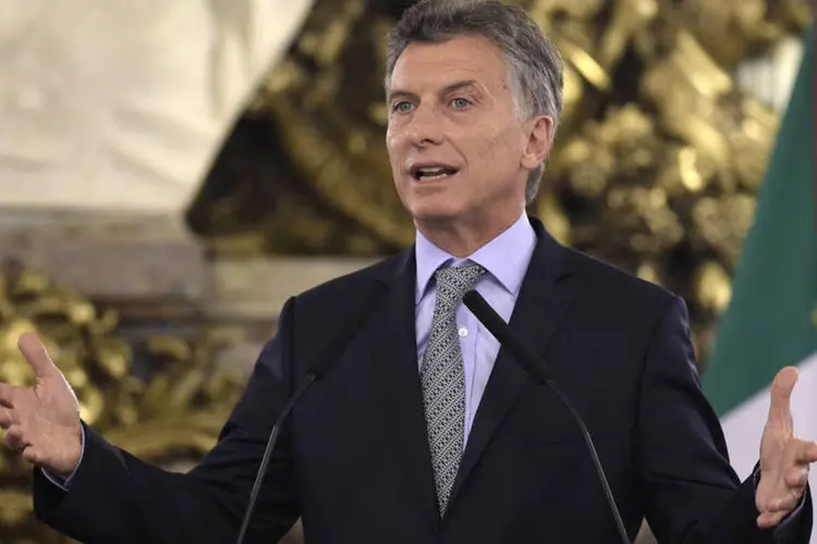 
	Mauricio Macri: popularidade do presidente argentino tem pior momento em cinco meses
 (Juan Mabromata / AFP)