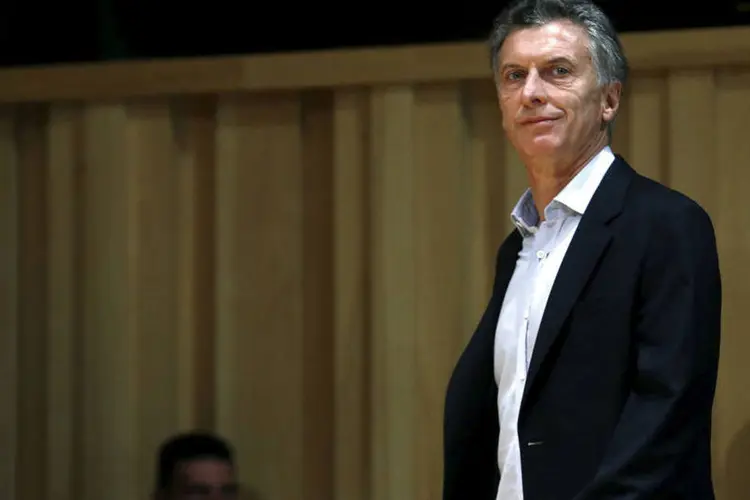 Maurício Macri: "Estamos pondo muita energia na negociação com a UE, que está meio travada. E também com o Japão, com o Canadá" (Enrique Marcarian/ Reuters/Reuters)