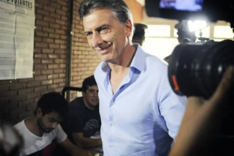 
	Mauricio Macri: atual chefe-de-governo de Buenos Aires e favorito da oposi&ccedil;&atilde;o nas elei&ccedil;&otilde;es presidenciais de 25 de outubro
 (Guillermo Viana/AFP)