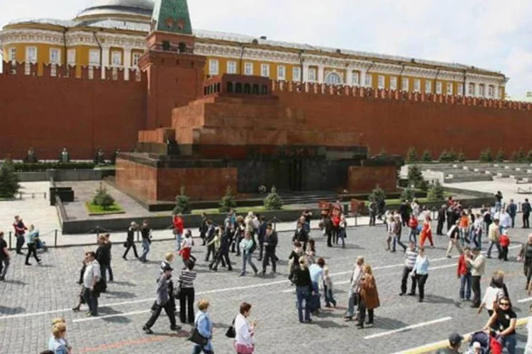 O mausoléu de Lenin, em Moscou: morte do ex-líder soviético foi há 87 anos (Julian Finney/Getty Images)