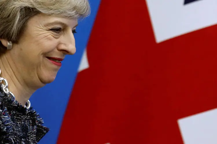 
	Theresa May: &quot;Foi mostrada a import&acirc;ncia e a lideran&ccedil;a que o Reino Unido segue tendo no mundo&quot;
 (Damir Sagolj/Reuters)