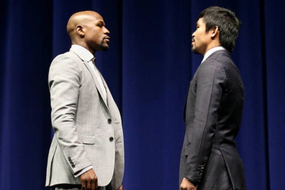 Ingressos para Mayweather x Pacquiao se esgotam em 1 minuto