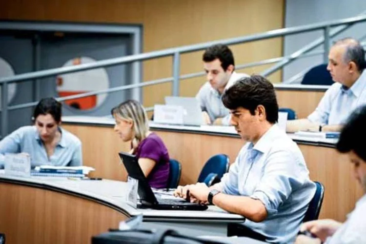 Aula de MBA Executivo no Insper (Renato Pizzutto/EXAME.com)