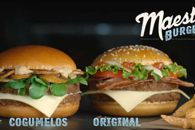 Maestro Cogumelos: lançamento do McDonald's de Portugal (Divulgação/McDonalds)