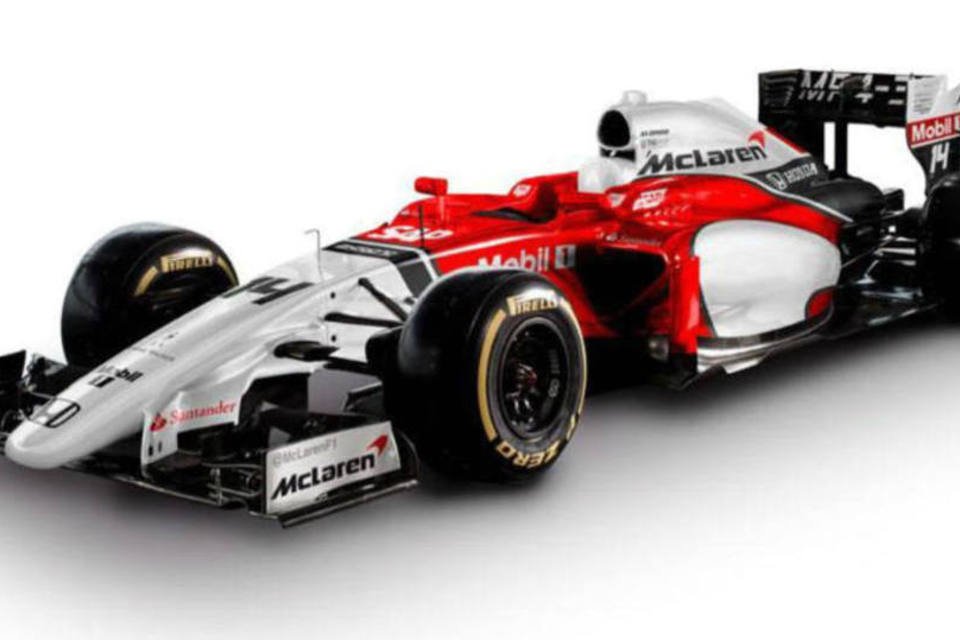 Suposto novo carro da McLaren para a F1 2015: volta do vermelho e do branco (Reprodução)