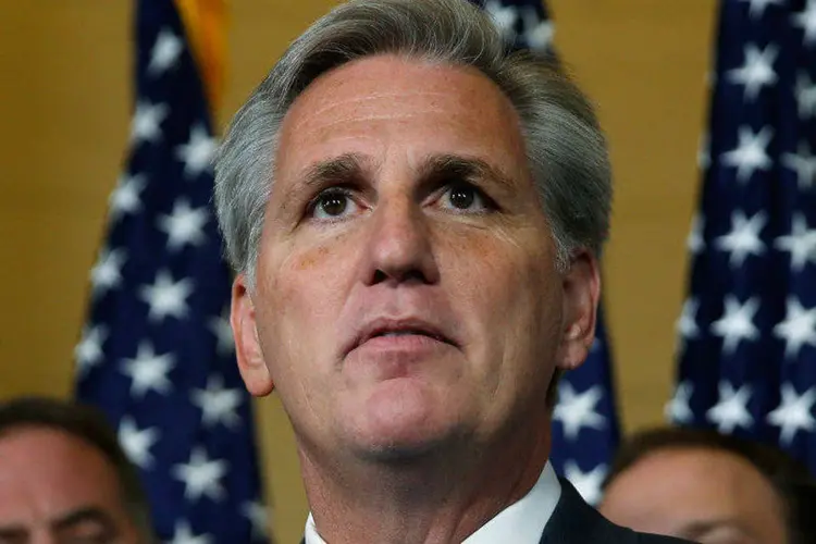 Kevin McCarthy foi eleito presidente da Câmara dos Estados Unidos (REUTERS/Jonathan Ernst/Reuters)