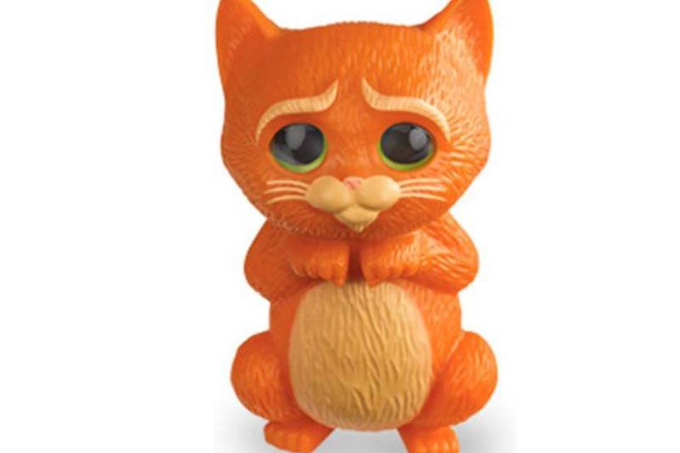 McDonald?s lança brinquedos dos personagens de O Gato de Botas