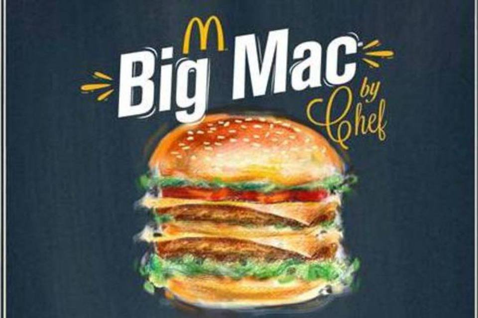 McDonald's convida chefs a assinarem suas versões do Big Mac