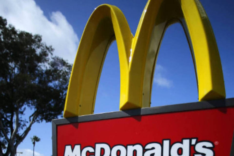 Vendas globais do McDonald's sobem 1,9% em agosto