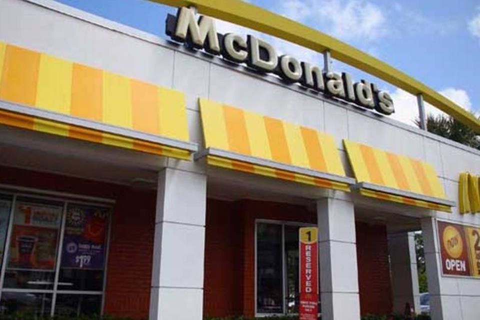 Vendas do McDonald's em fevereiro caem menos que o previsto