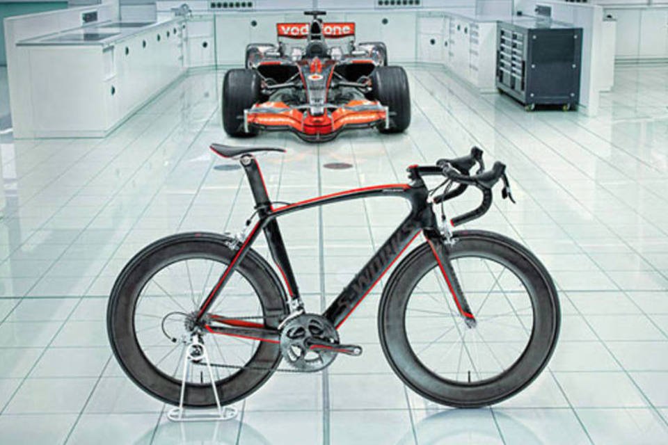McLaren projeta bicicleta com tecnologia da Fórmula 1