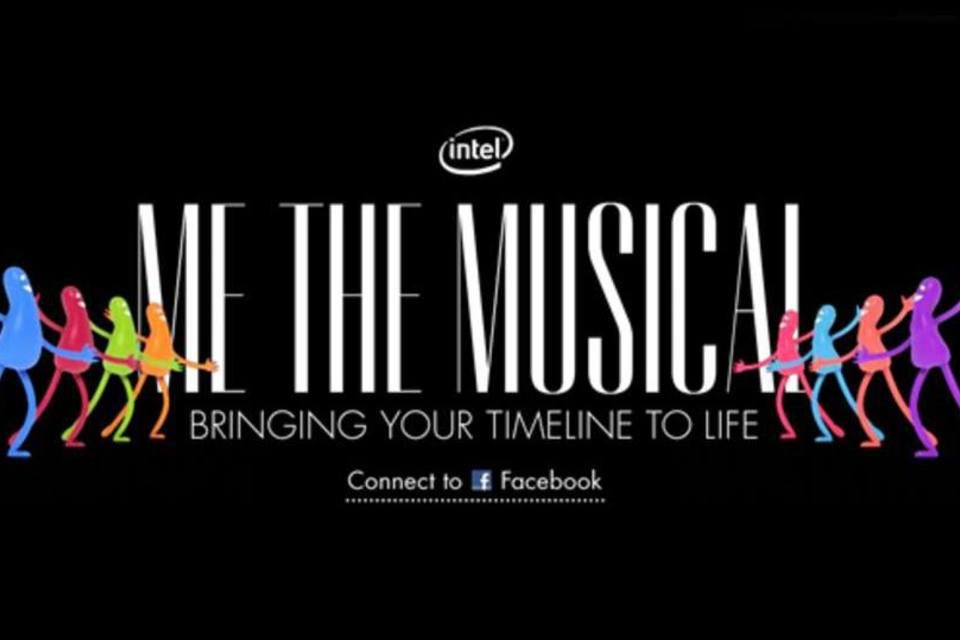 Intel transforma timeline do Facebook em musical