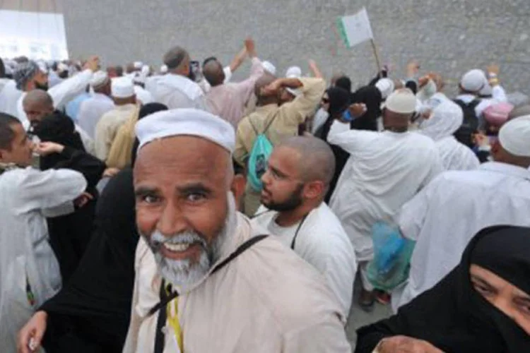 Peregrinação a Meca: o hajj é um dos cinco pilares do Islã que todo fiel deve cumprir ao menos uma vez na vida se tiver condições para isso
 (Fayez Nureldine/AFP)