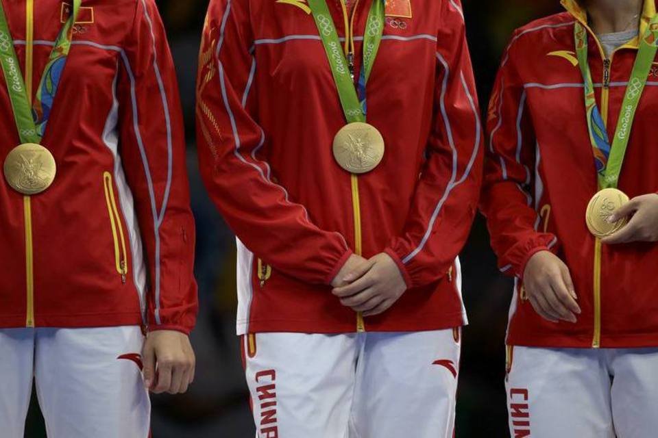 China projeta número menor de medalhas na Rio 2016