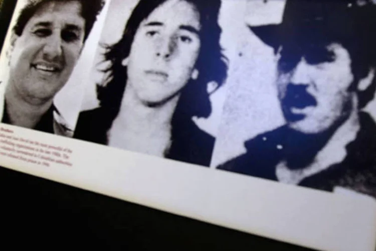 Fotografia dos irmãos Uchoa, antigos membros do cartel Medellín (Spencer Platt/Getty Images)