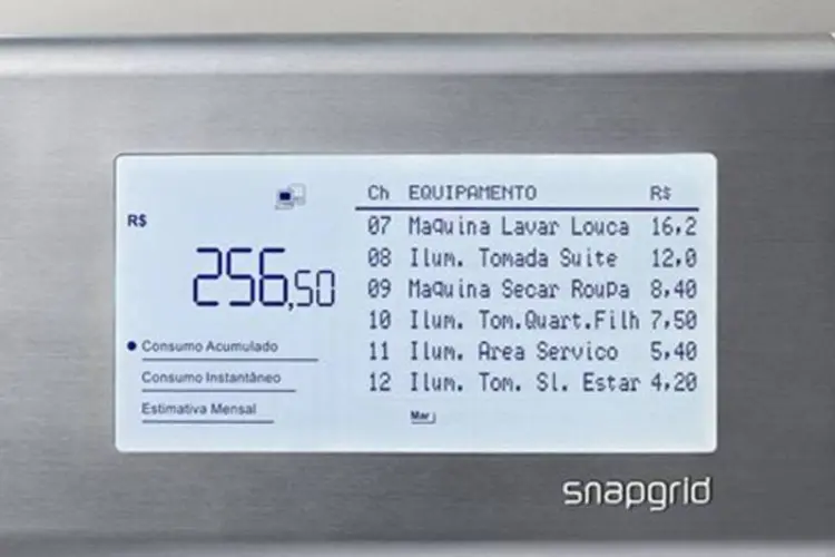 Na tela é possível visualizar estimativa do valor da conta ao final do mês (Divulgação)