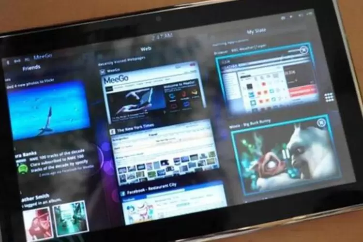 Tablet da Nokia com MeeGo: a Intel não confirma que desistiu do sistema operacional (Reprodução/Engadget)