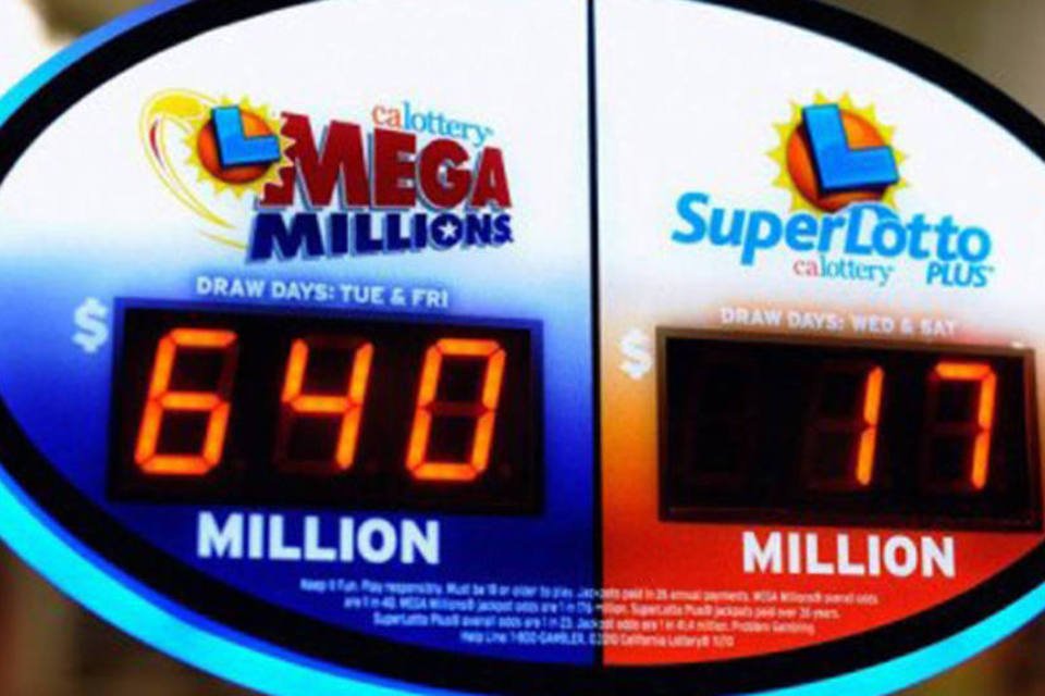 Prêmio recorde de loteria nos EUA chegou a US$ 656 milhões