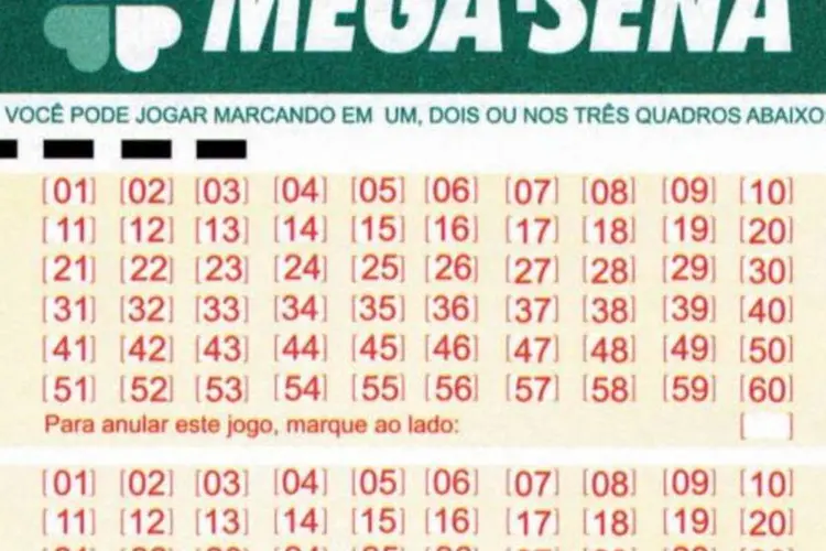 
	Mega-Sena: aposta simples da Mega custar&aacute;&nbsp;R$ 2,50
 (Divulgação)