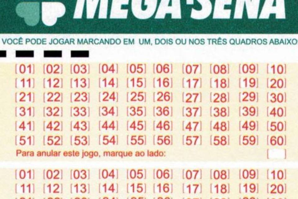 Mega-Sena pode pagar R$ 31 milhões na quarta-feira