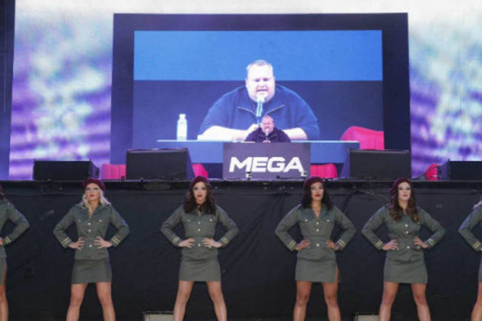 Kim Dotcom ataca Estados Unidos em anúncio do Mega