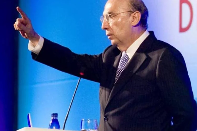 "Espero terminar de fato este mandato, que é o mandato do presidente Lula", disse Meirelles (Marina Piedade/PSC)