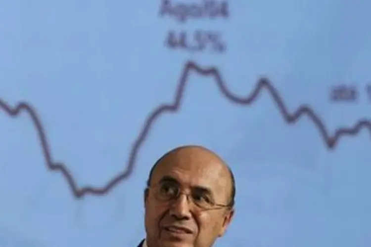 O presidente do Banco Central, Henrique Meirelles: ata do Copom traz pistas sobre rumos da política de juros até dezembro (.)