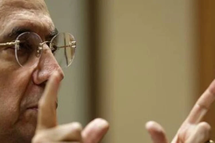 Henrique Meirelles, presidente do Banco Central: trabalho focado no regime de metas de inflação. (.)