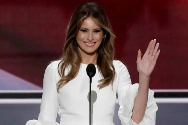 
	Melania Trump: &quot;Todas essas declara&ccedil;&otilde;es s&atilde;o 100% faltas, muito prejudiciais a sua reputa&ccedil;&atilde;o e pessoalmente ofensivas&quot;
 (Mike Segar / Reuters)