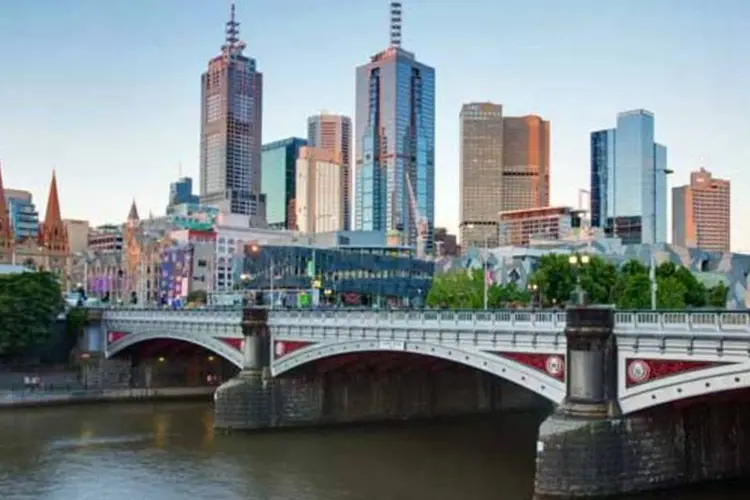Melbourne: operação de segurança que prendeu seis homens e uma mulher foi realizada na cidade de Melbourne (Wikimedia Commons)