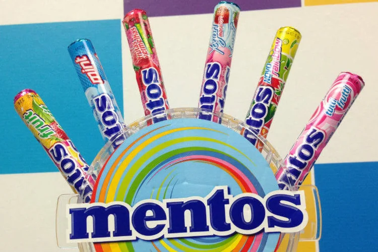 
	Pacote da bala Mentos, da Perfetti: produto &eacute; o mais importante da empresa e que recebe mais inova&ccedil;&otilde;es
 (Divulgação/Perfetti Van Melle)