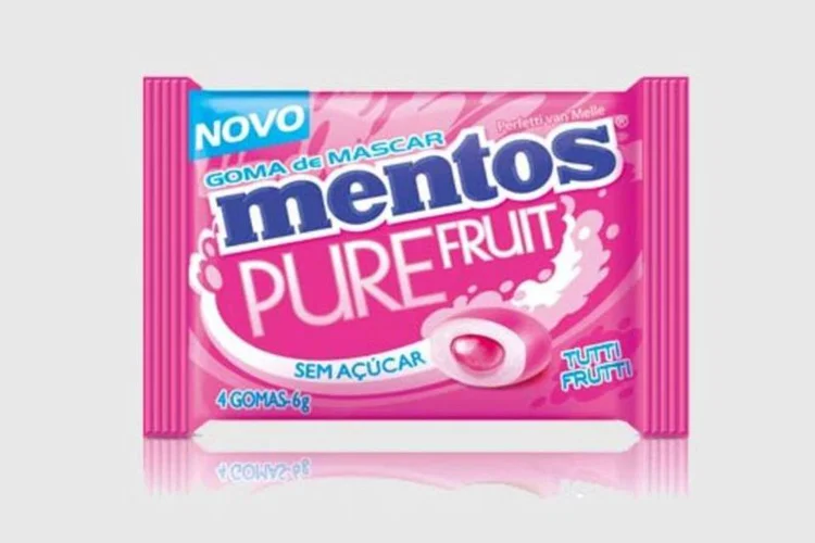 
	Goma de mascar Mentos: Sabor foi um dos mais consumidos no mercado em 2012
 (Divulgação)
